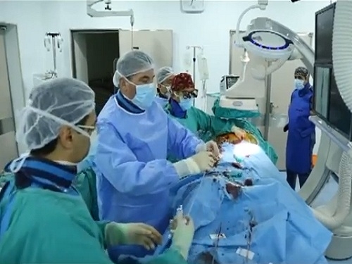 ATU-nun Tədris Cərrahiyyə Klinikasında Angioqrafiya şöbəsindən bir iş günü 