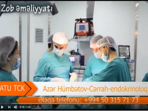 ATU-Tədris Cərrahiyyə Klinikası-Azər Hümmətov